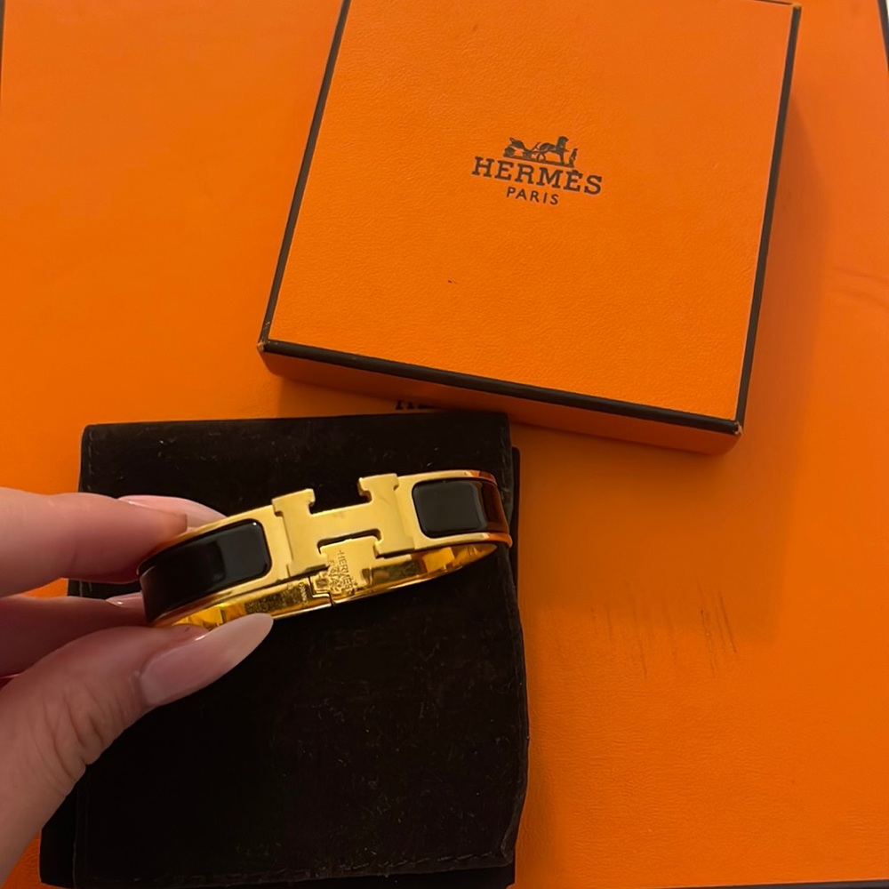 HERMES CLIC H BRACELET
